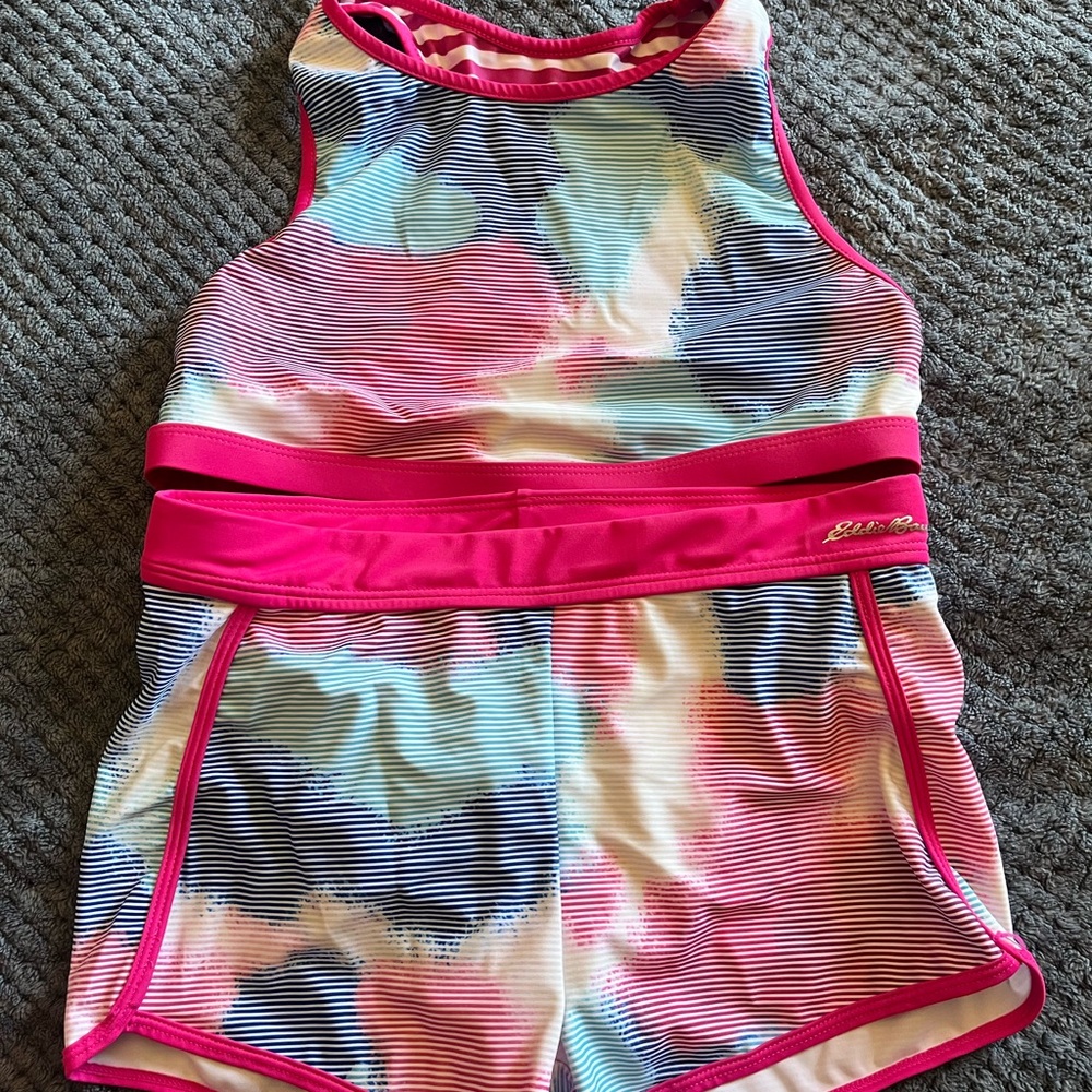 Little girls 4 piece swim suit